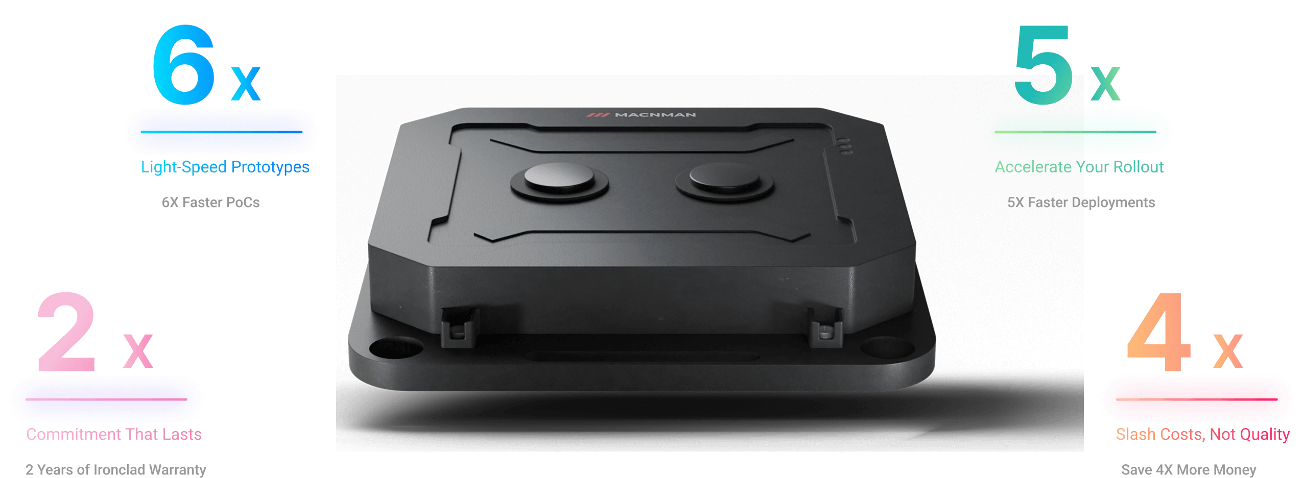 Sensor front
