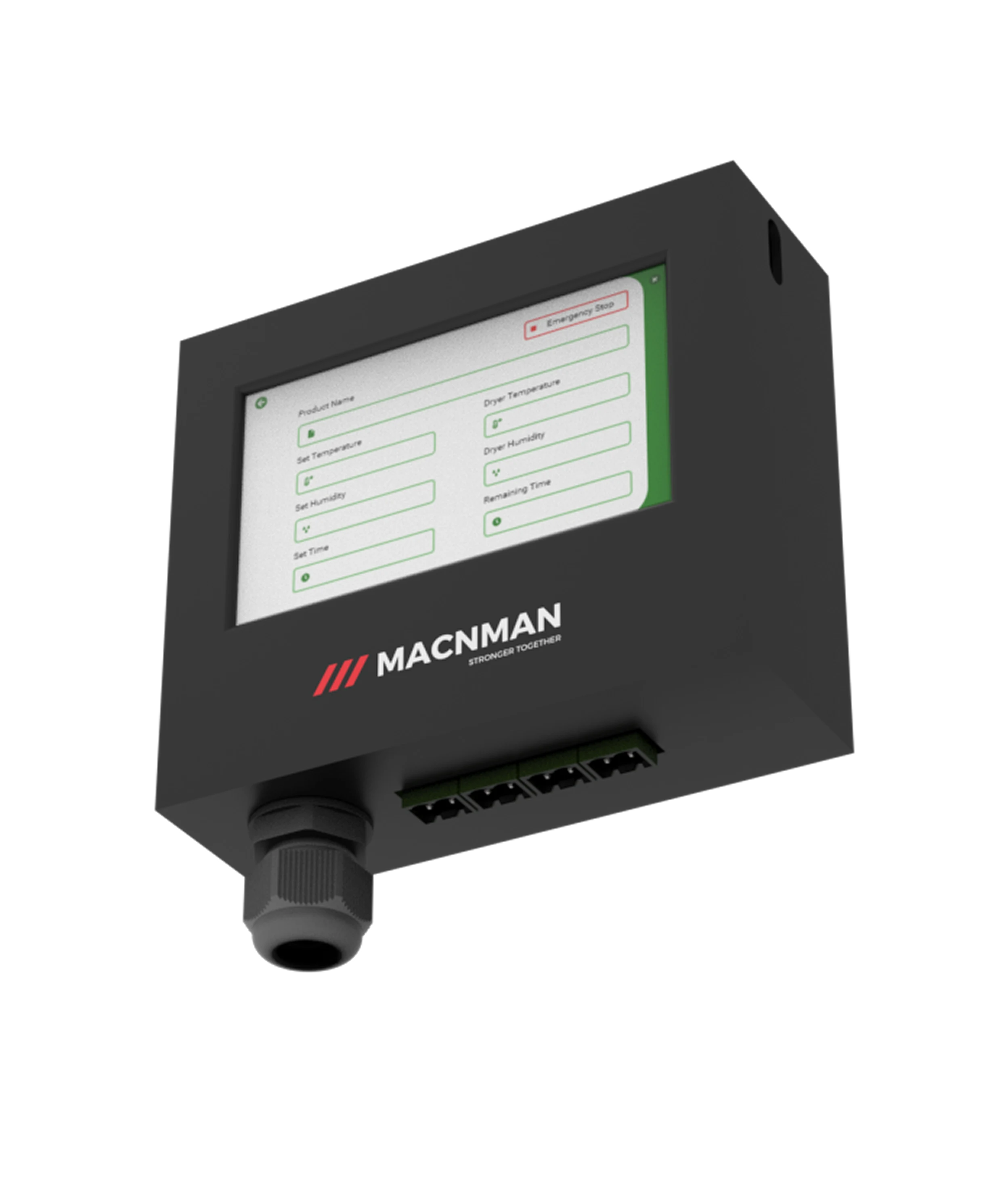 IndiLoRa LoRa to RS485 Modbus RTU gateway interface terminal connector