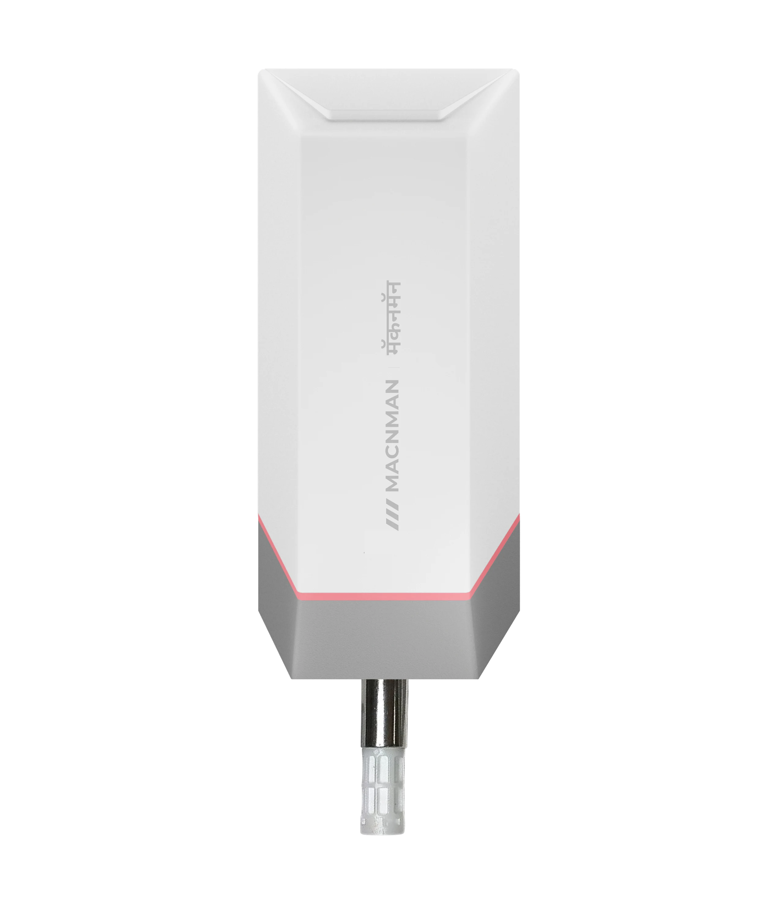 MacSync LTS X1 wireless LoRaWAN temperature humidity sensor mounted installation view