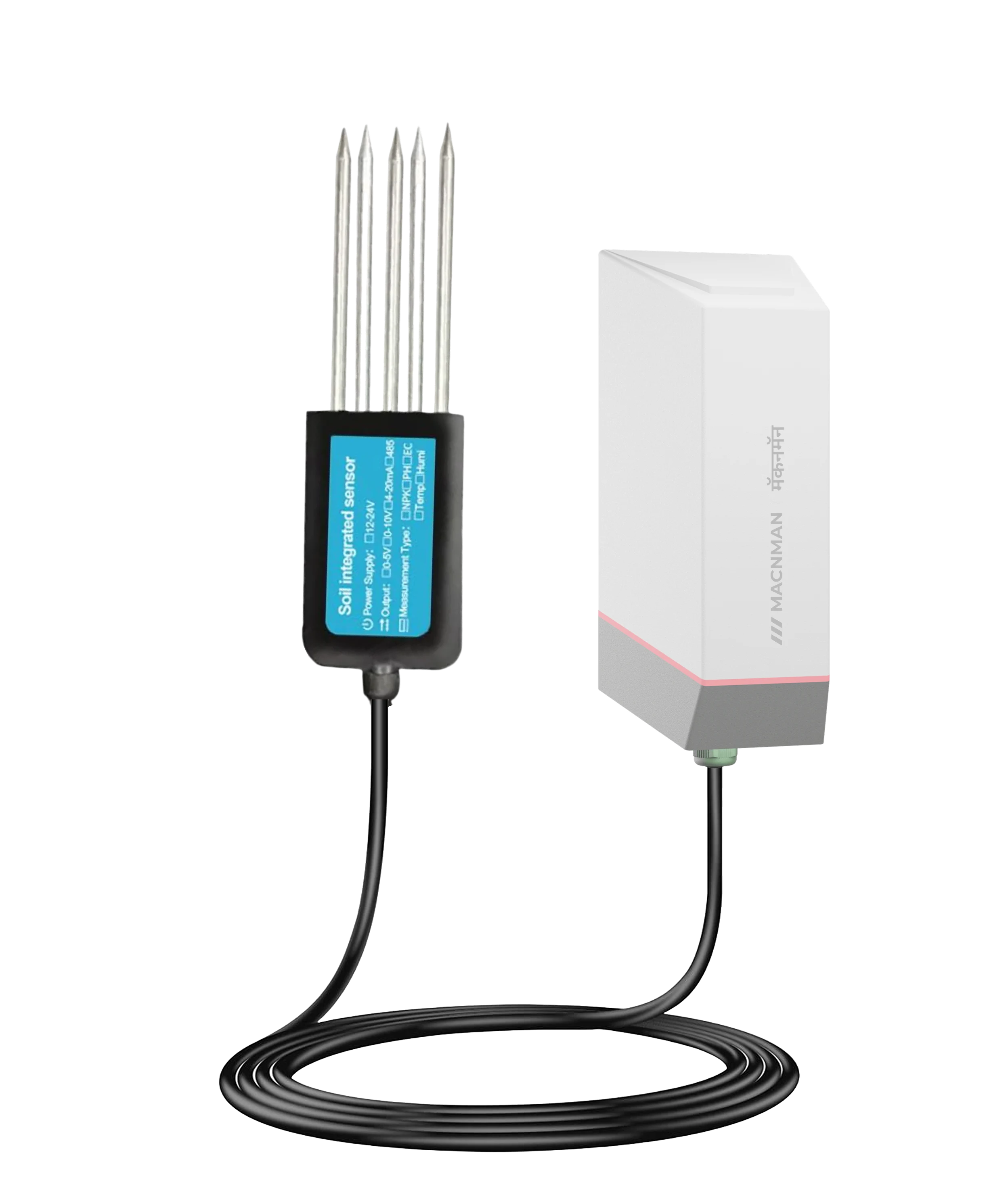 industrial grade stainless steel soil probe electrodes for macsync lssx multiparameter soil sensor